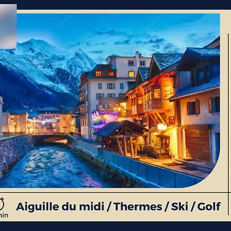 Ferienwohnung Le Refuge 'Les 4 Tetes' - Balcon - Vue Montagne - Proche Centre & Gare Sallanches Exterior foto