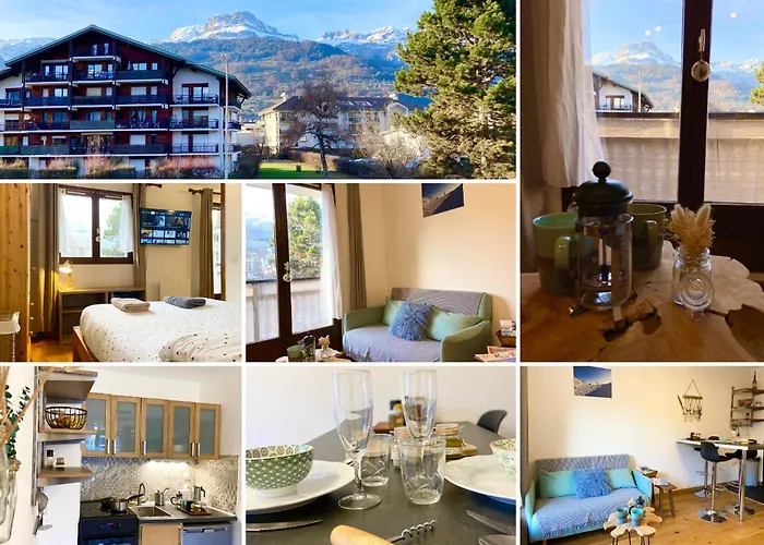 Le Refuge \'Les 4 Tetes\' - Balcon - Vue Montagne - Proche Centre & Gare