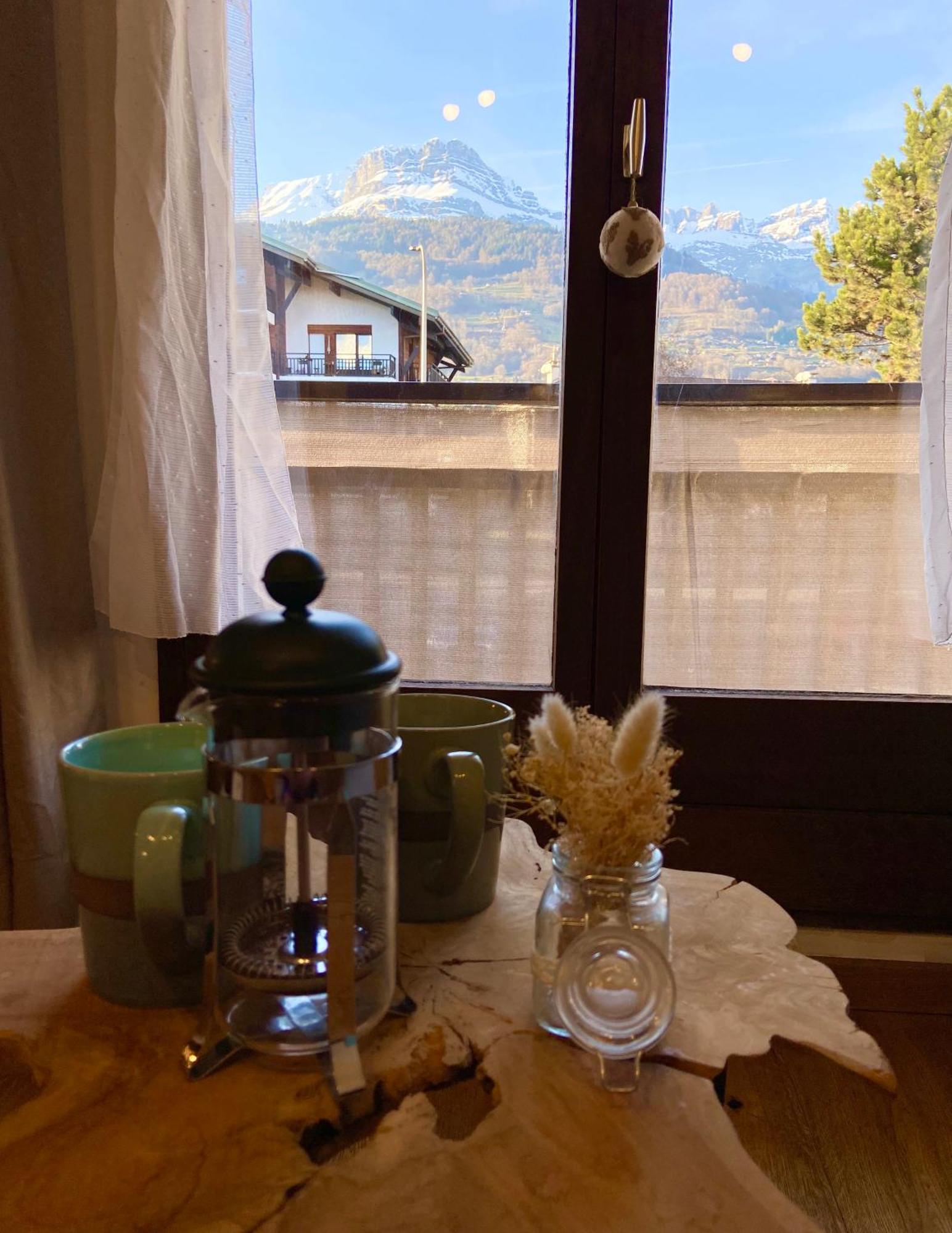 Le Refuge 'les 4 Tetes' - Balcon - Vue Montagne - Proche Centre & Gare Sallanches