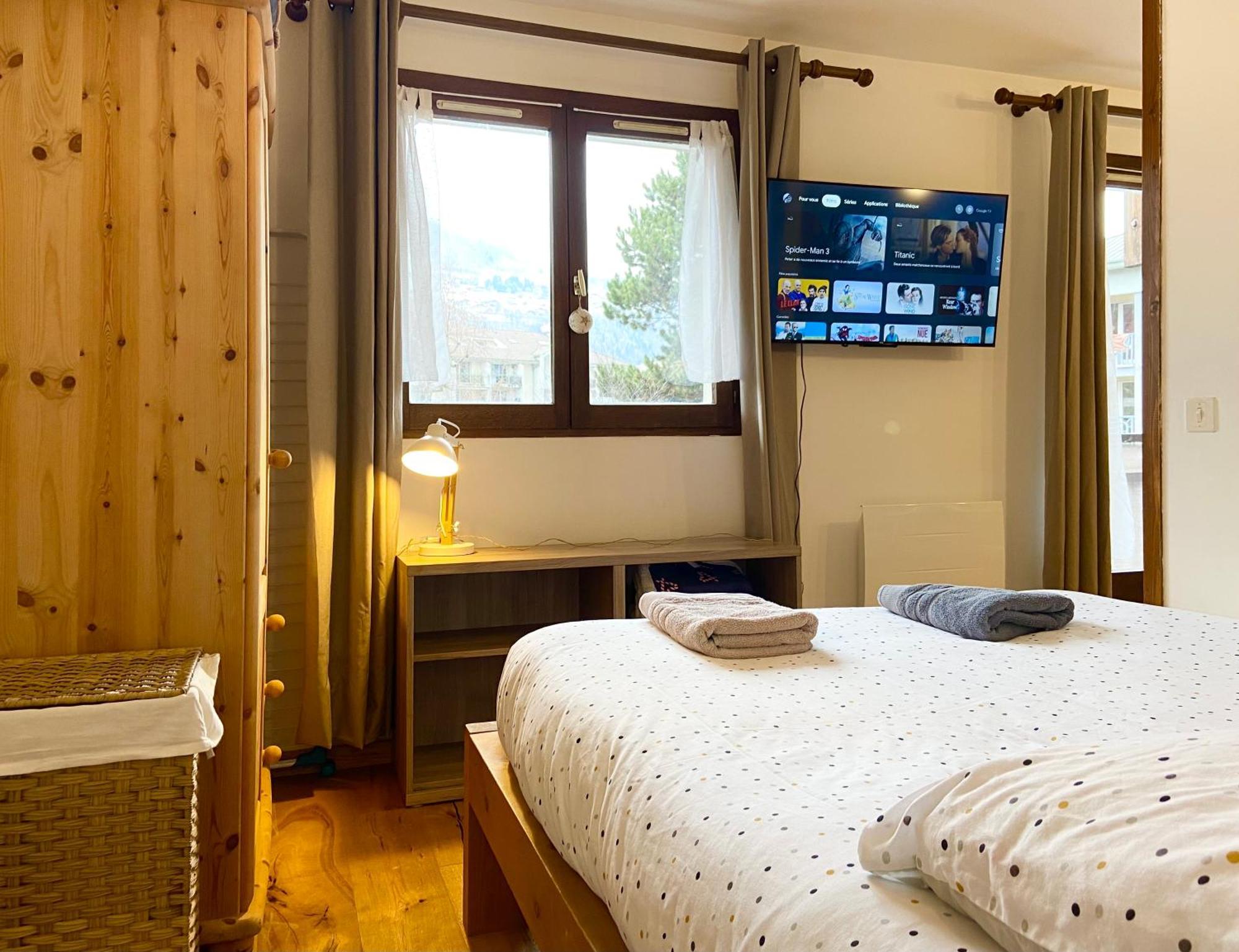Le Refuge 'les 4 Tetes' - Balcon - Vue Montagne - Proche Centre & Gare *