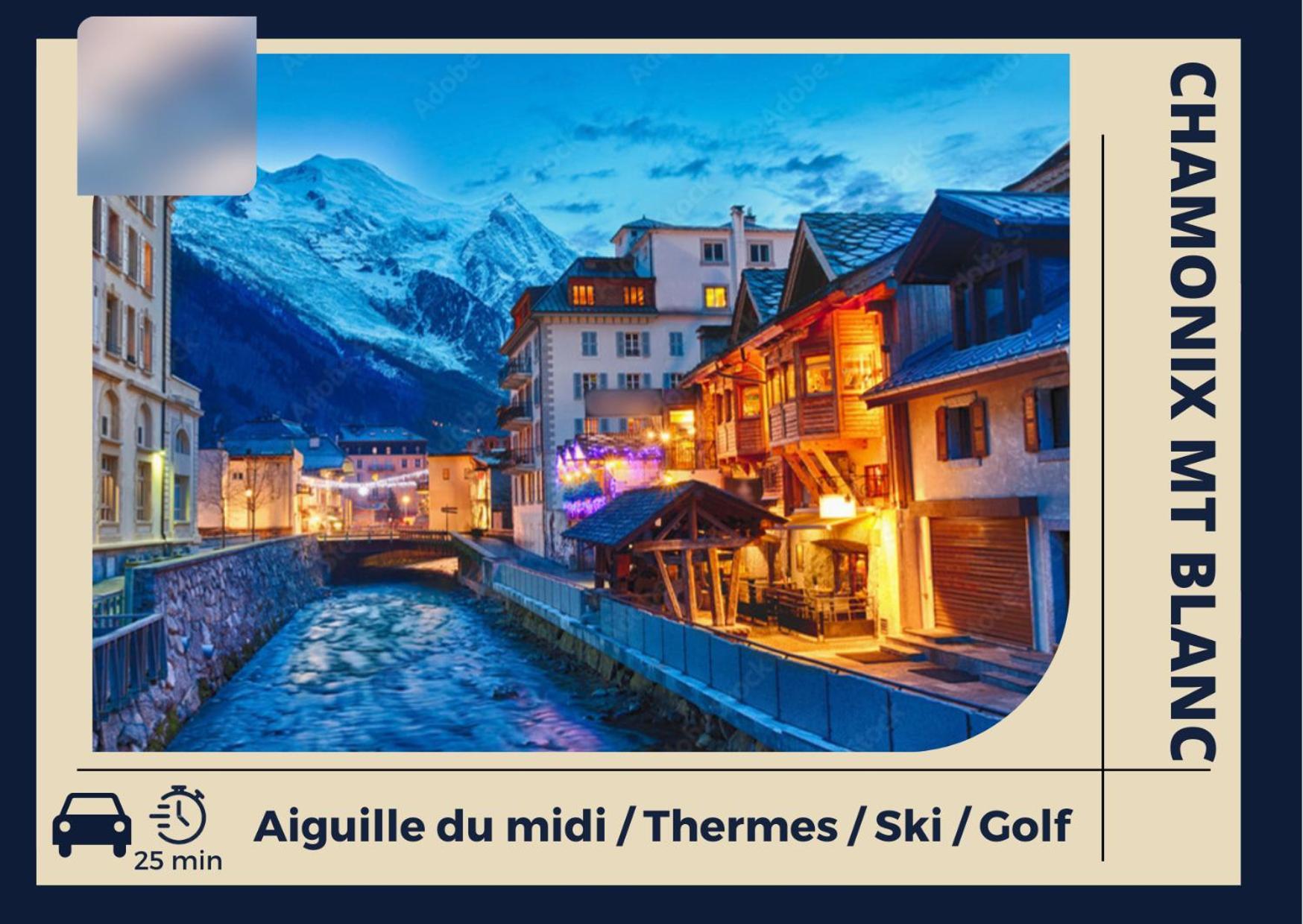 Le Refuge 'les 4 Tetes' - Balcon - Vue Montagne - Proche Centre & Gare Apartment